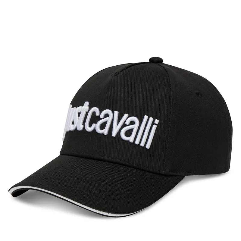 Καπέλο Jockey Just Cavalli 78RAZK30 ZG192 Μαύρο