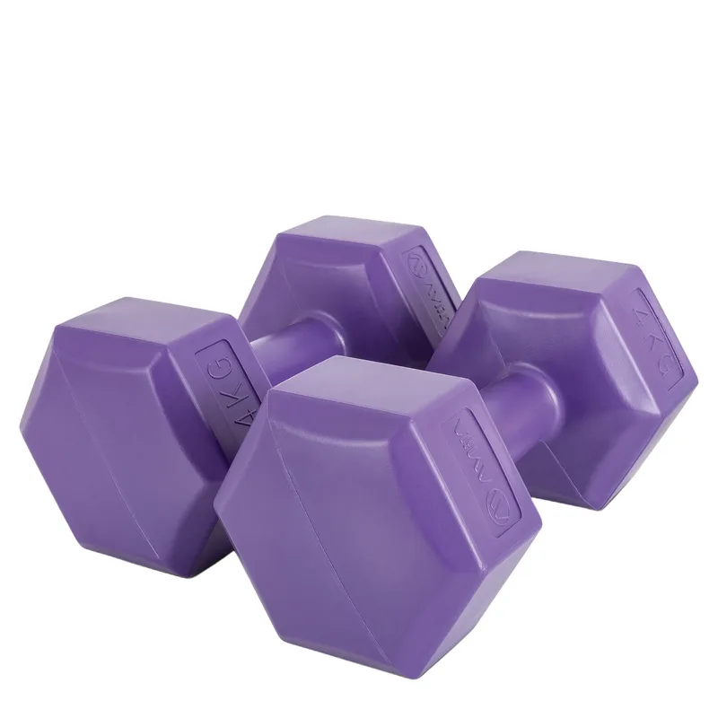 Αλτήρας Εξάγωνος Plastic Series 4kg (Ζευγάρι)