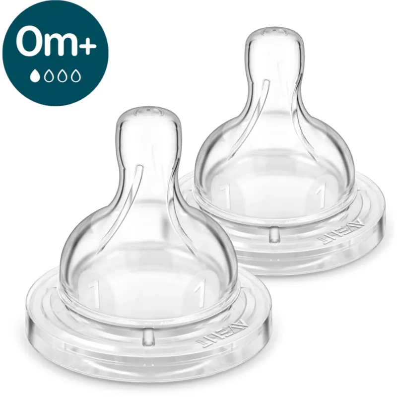 Philips Avent Anti-colic SCY761/02 θηλή μπιμπερό anti-colic 0 m+ 2 τμχ