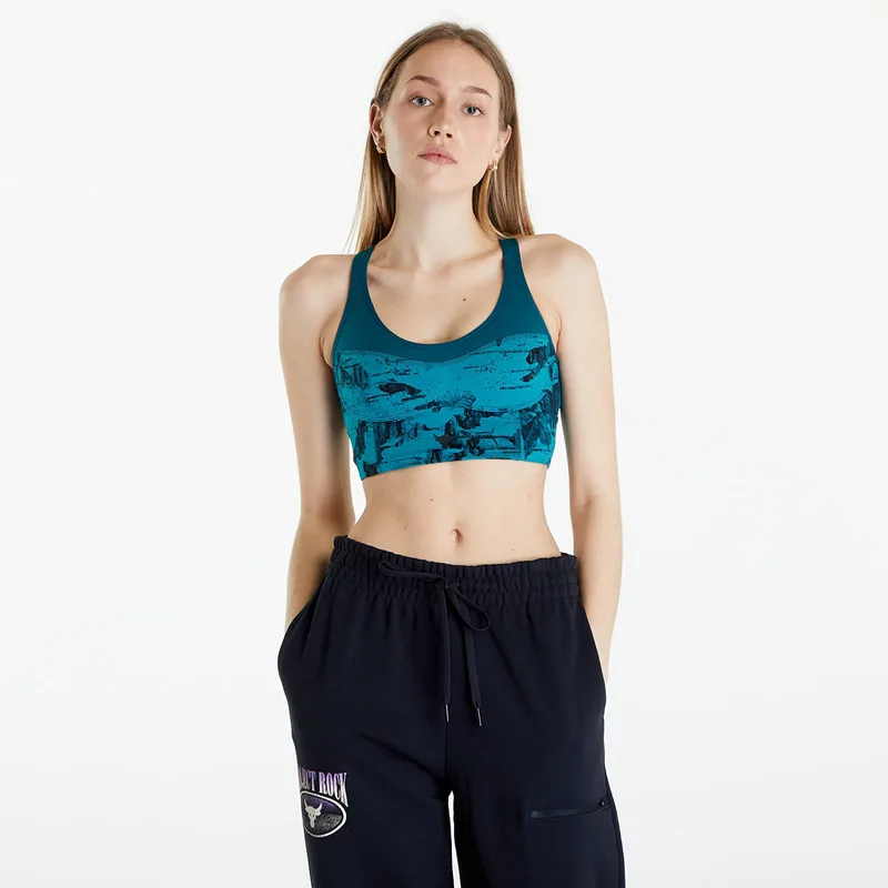 Σουτιέν Under Armour Project Rock Infty Bra Green L
