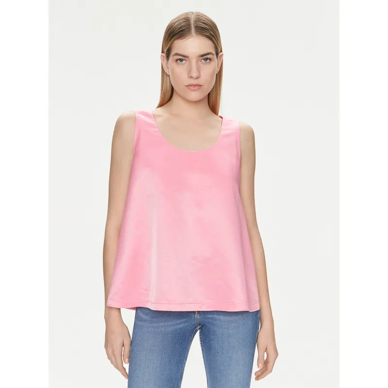 United Colors Of Benetton Τοπ 5XONDQ06Z Ροζ Relaxed Fit