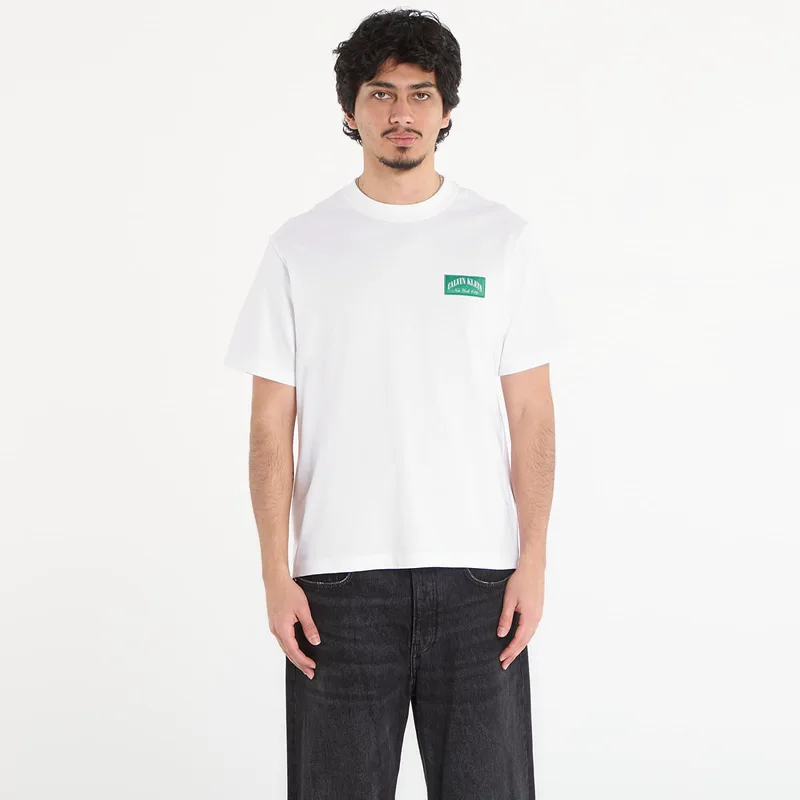 T-shirt Calvin Klein Jeans Ss 20S Easy Collegiate Tee White M