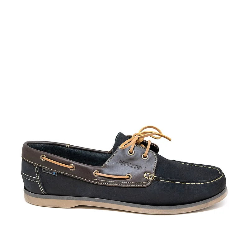 Storm ST0100-12/05 Δερμάτινο Boat Shoes Μπλε Καφέ
