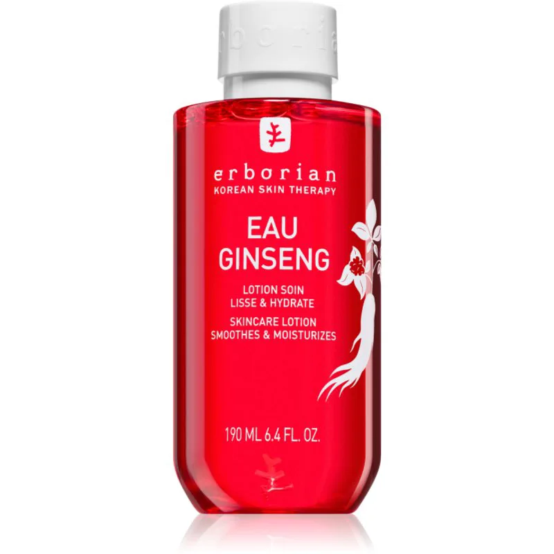 Erborian Ginseng Skincare Lotion ενυδατικό τονωτικό προσώπου για λαμπρότητα και λείανση επιδερμίδας 190 ml