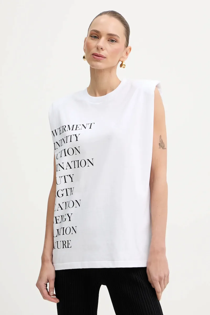 Βαμβακερό τοπ Elisabetta Franchi