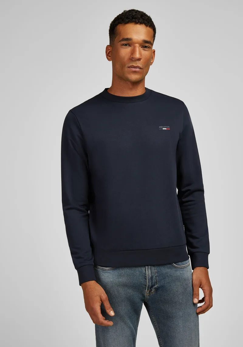 Daniel Hechter Φούτερ της σειράς Sweat Crewneck - 70001 152924 690 Midnight Blue