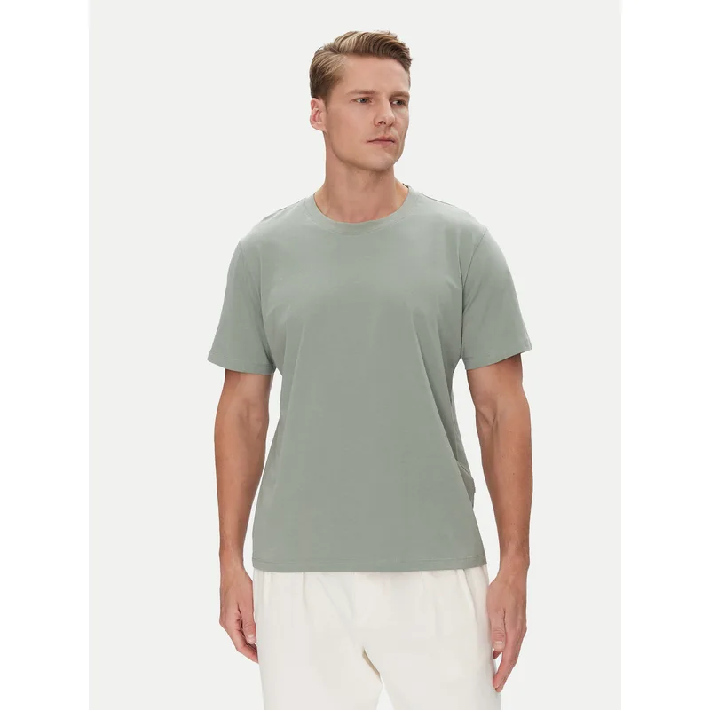 Selected Homme T-Shirt Aspen 16087842 Πράσινο Regular Fit