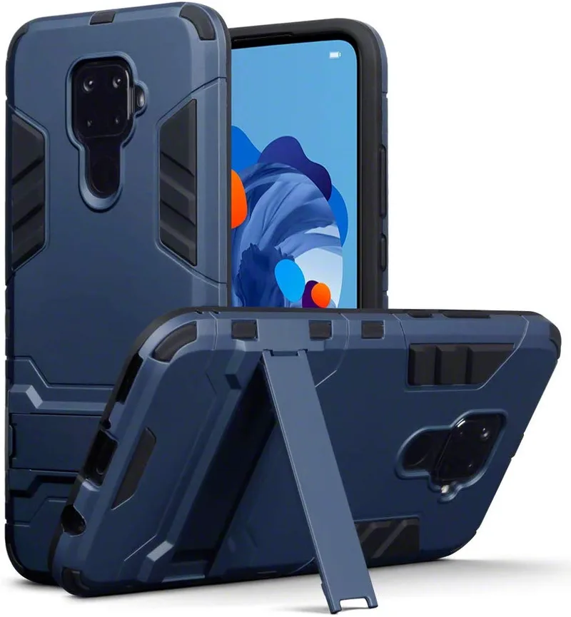 Terrapin Ανθεκτική Dual Layer Θήκη Huawei Mate 30 Lite - Blue (131-083-115)