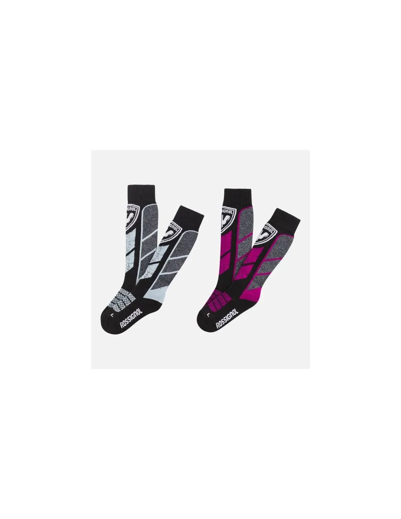 Rossignol Jr Thermotech 2P Socks Ροζ