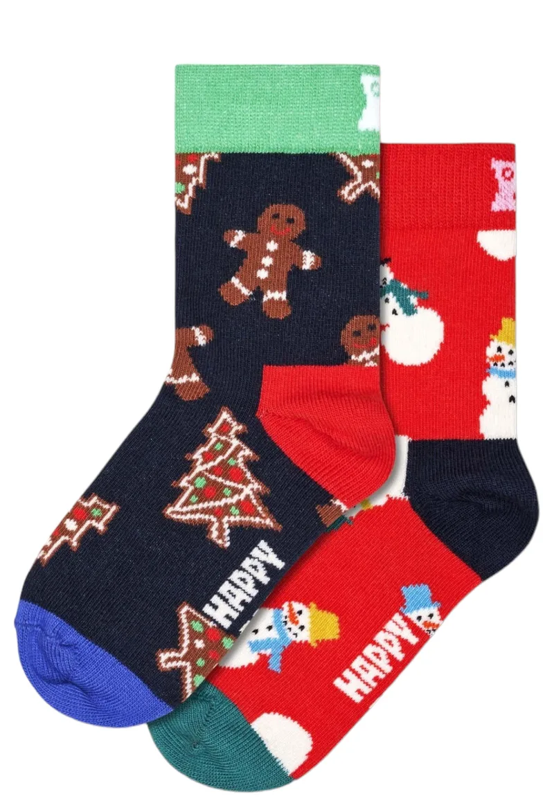 Κάλτσες Happy Socks Holiday Gift Set XKHOL02-6500-1000 Unisex Παιδικό