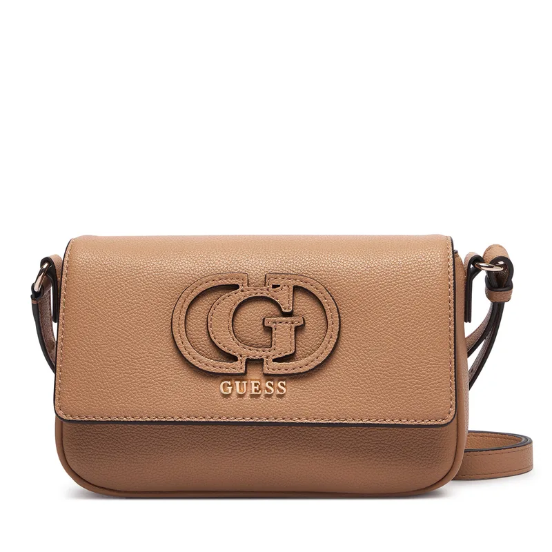 Τσάντα Guess Isola HWBG99 05210 Σκούρο μπεζ