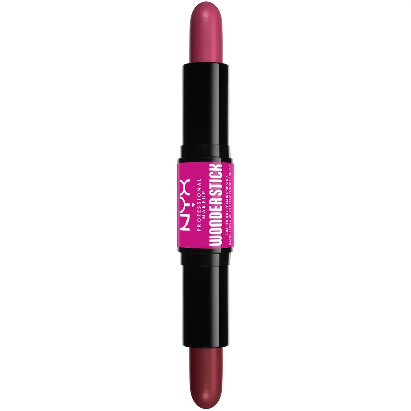 Nyx Professional Makeup Wonder Stick Dual Ended Cream Blush Stick Κρεμώδες Διπλό Ρουζ 4g - Deep Magenta / Ginger