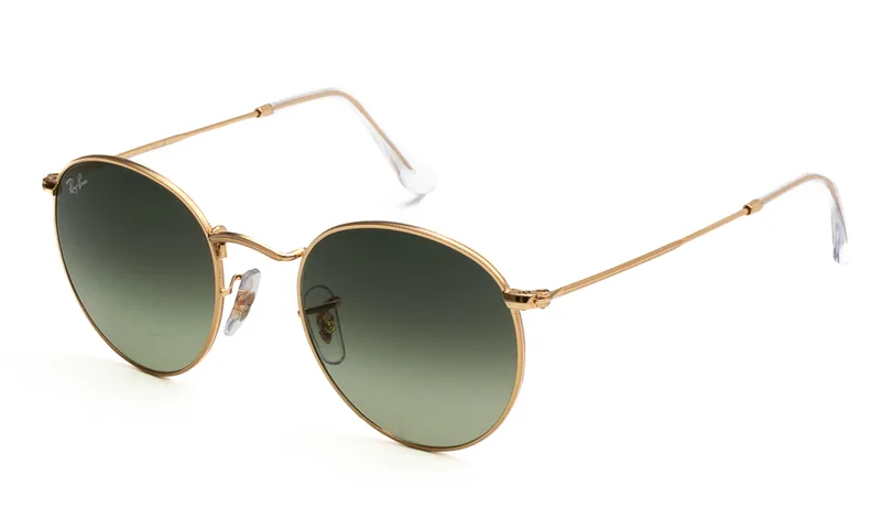 RAY BAN ΓΥΑΛΙΑ ΗΛΙΟΥ RAY BAN ROUND METAL 3447 001/BH 5021 3447 Χρυσό