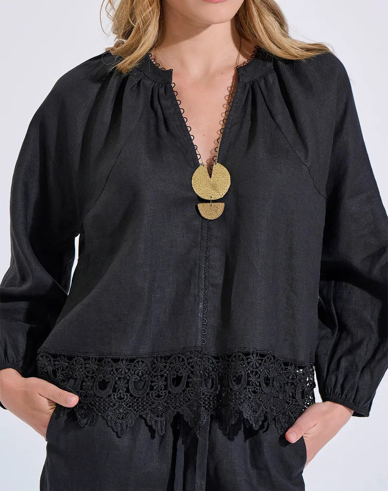 BILL COST ΜΠΛΟΥΖΑ 10-280585-0-Μαύρο Black
