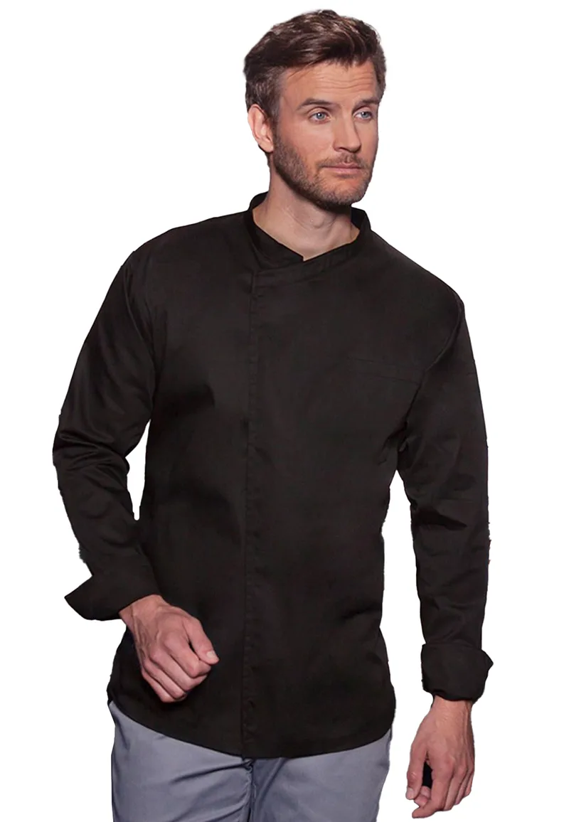 Σακάκι μάγειρα μακρυμάνικο Karlowsky BJM 4 Black