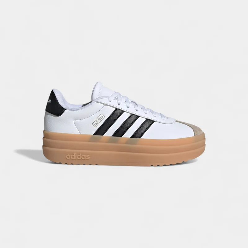 Xαμηλά Sneakers adidas VL Court Bold Cloud White Core Black Wonder Μπεζ (GS)