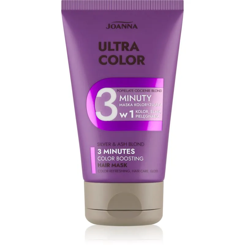 Joanna Ultra Color Silver Shades 3 Minutes μαλακτικό με χρώμα απόχρωση Silver 100 γρ
