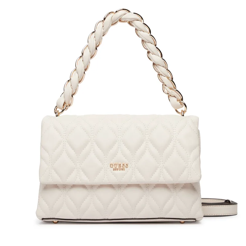 Τσάντα Guess Maxine HWQG97 33200 Κρεμ
