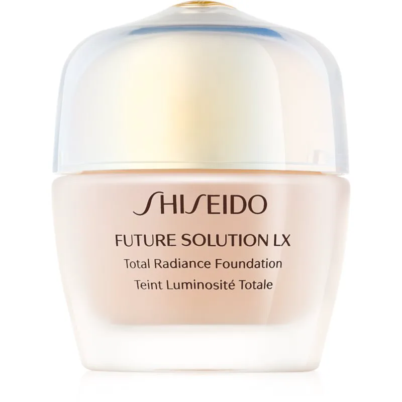 Shiseido Future Solution LX Total Radiance Foundation ανανεωτικό μεικ απ SPF 15 απόχρωση Rose 4/ Rosé 4 30 μλ