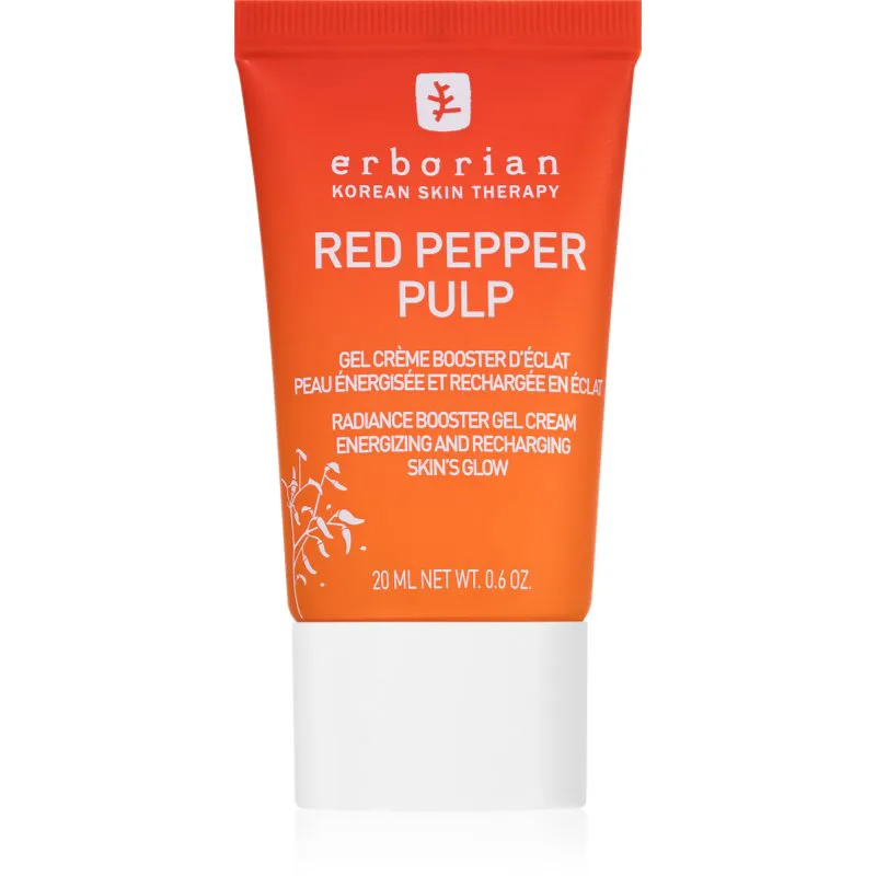 Erborian Red Pepper ελαφριά τζελ κρέμα για λαμπρότητα και ενυδάτωση 20 ml