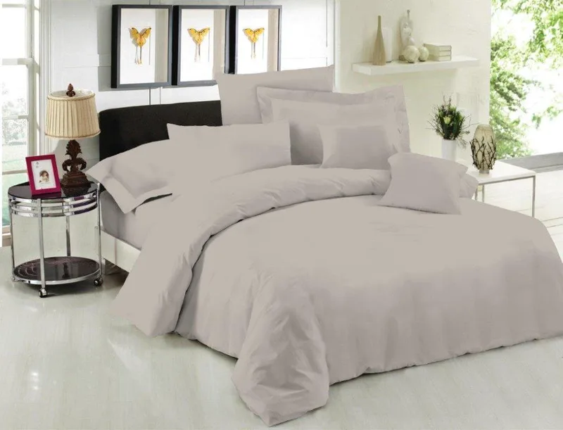 Σεντόνι Polycotton Μονό Με Λάστιχο 100x200+35εκ. Μεμονωμένο Le Blanc Light Grey 7005974-5 (Τύπος κατωσέντονου: Με Λάστιχο, Ύφασμα: 50% Cotton-50% Polyester, Χρώμα: Γκρι, Μέγεθος: Μονά) - Le Blanc - 7005974-5