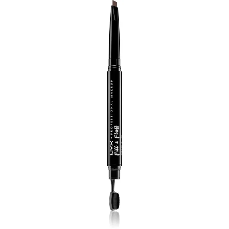 NYX Professional Makeup Fill & Fluff μυραλοιφή για τα φρύδια σε μολύβι απόχρωση 04 - Chocolate 0,2 γρ