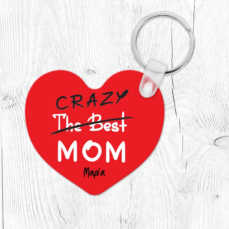 Crazy Mom - Μπρελόκ - Καρδιά