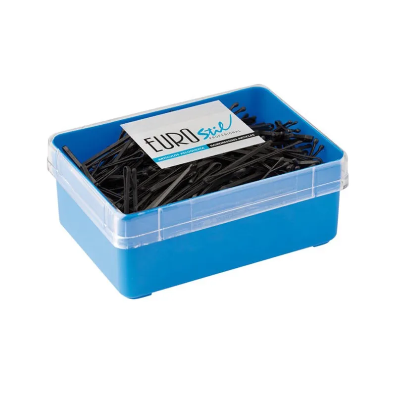 Anti-slip clip Eurostil Black 50mm 1un