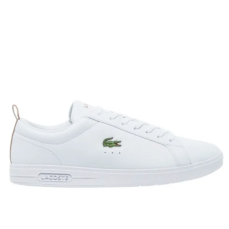 LACOSTE SNEAKER ΑΝΔΡΙΚΟ COURT BASE 126 1 37-51SMA0177385 WHT/BRW
