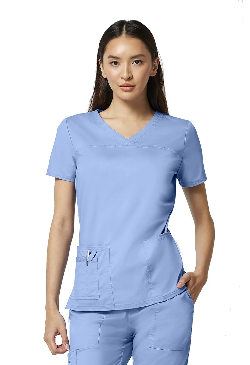 Γυναικεία Μπλούζα Cherokee Core Stretch | V-Neck | 3 Τσέπες | Ciel