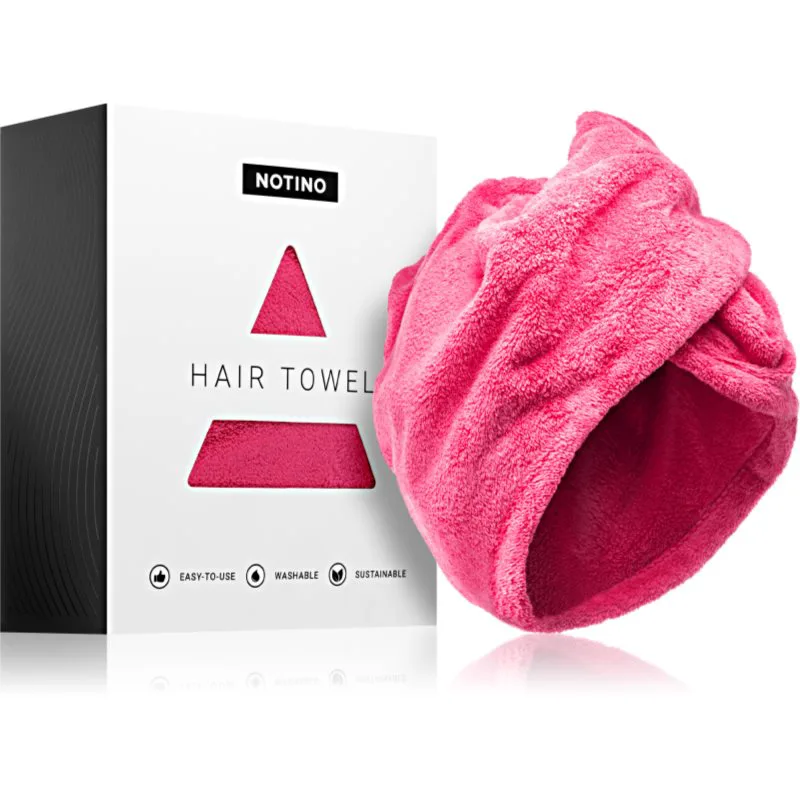Notino Spa Collection Hair Towel πετσέτα για τα μαλλιά Ροζ 1 τμχ