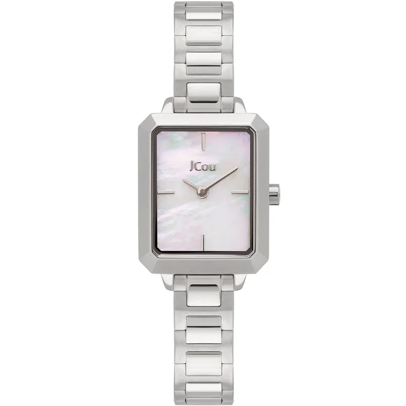 JCOU Caprice - JU19063-1, Silver case with Stainless Steel Bracelet