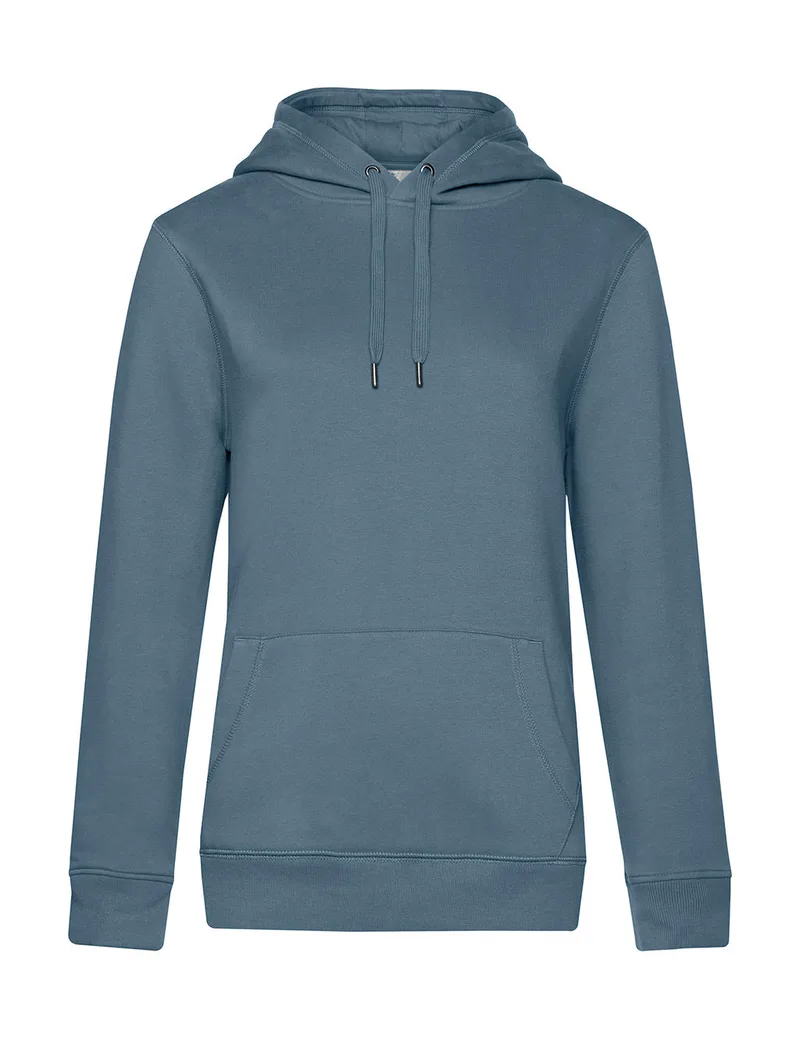Γυναικείο Φούτερ με Κουκούλα WW02Q B & C Nordic Blue