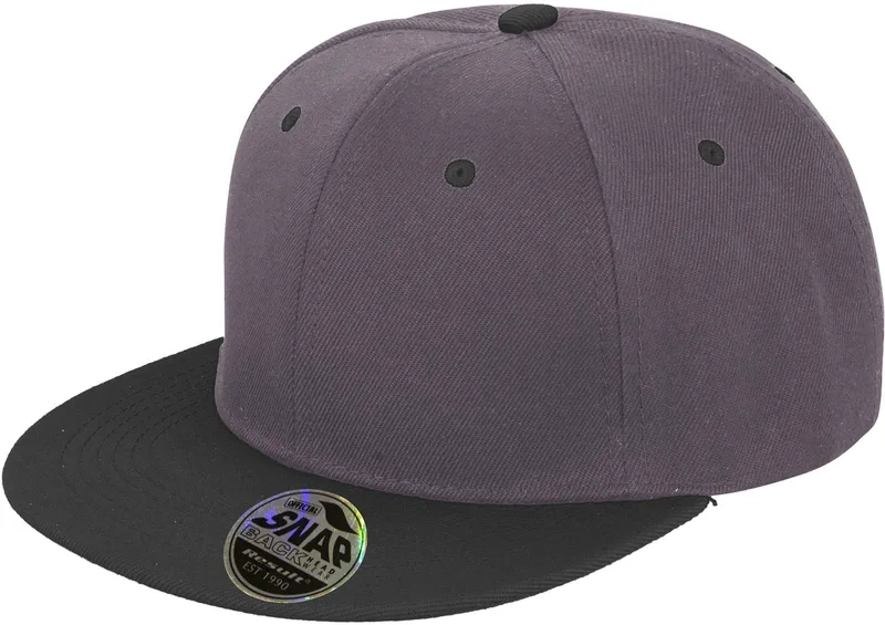 Καπέλο Bronx RC082X Result Caps Δίχρωμο Heather Grey/Black