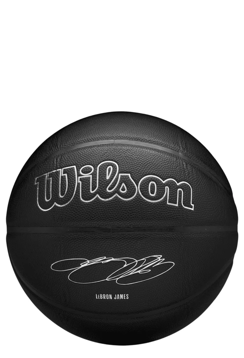 Μπάλα Μπάσκετ Wilson NBA Player Evergreen LeBron James Size 7 WZ4026801XB7-Black