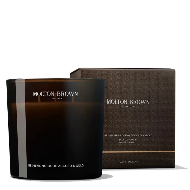 Mesmerising Oudh Accord & Χρυσό Luxury Candle 600gr