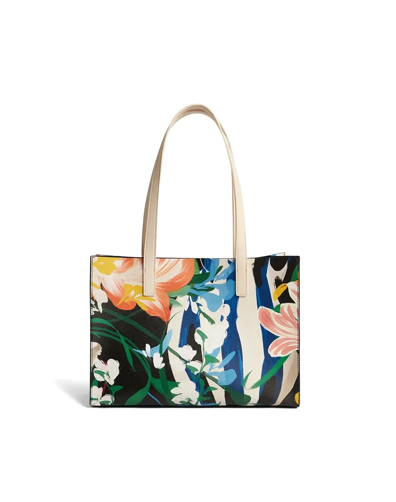 TED BAKER BOUMINA Floral Bouquet Printed Elongated Icon Ba 284124-multicol Multi