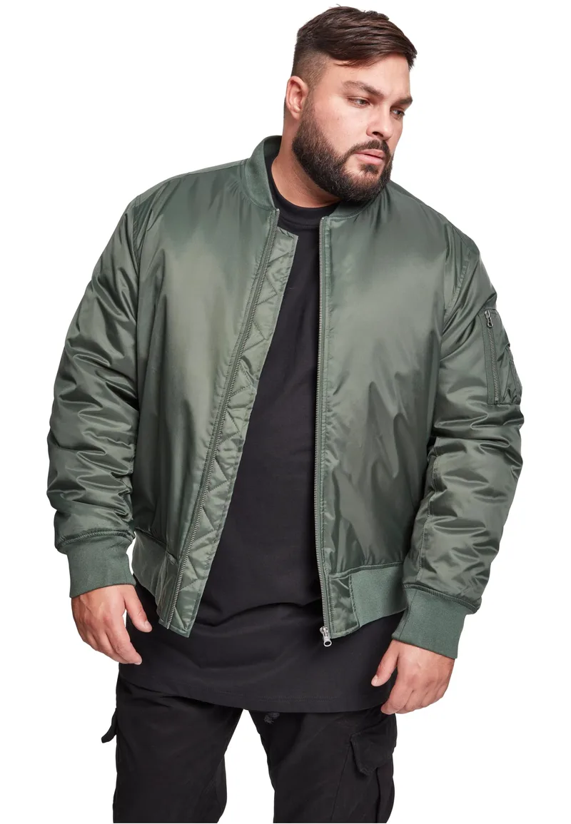 Ανδρικό Μπουφάν Bomber TB861 Urban Classics Olive