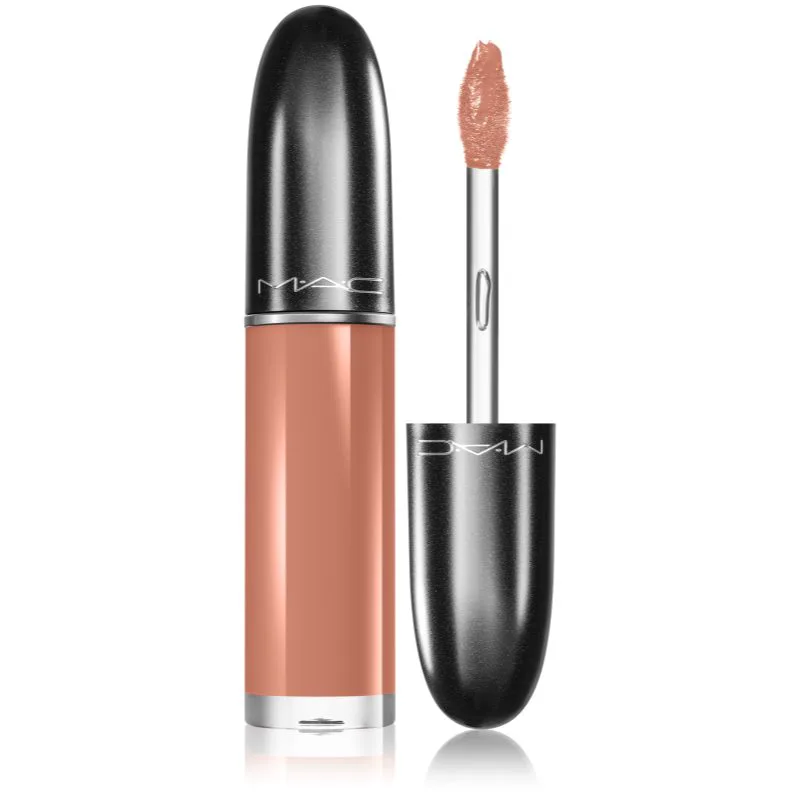 MAC Cosmetics Retro Matte Liquid Lipcolour ματ υγρό κραγιόν απόχρωση Burnt Spice 5 ml