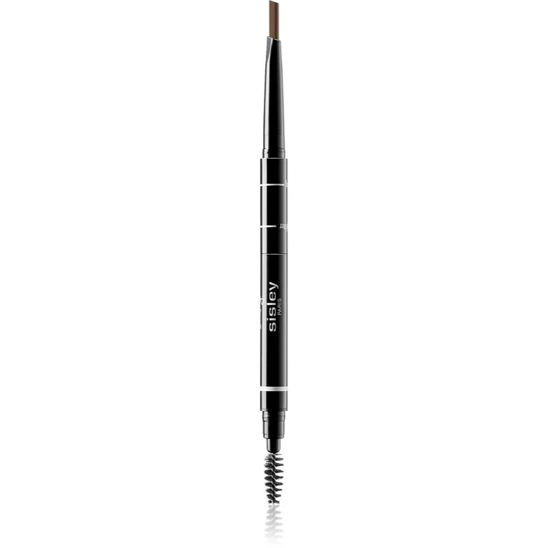 Sisley Phyto-Sourcils Design ακριβής μολύβι για τα φρύδια 3 σε 1 απόχρωση 2 Châtain 0,4 γρ