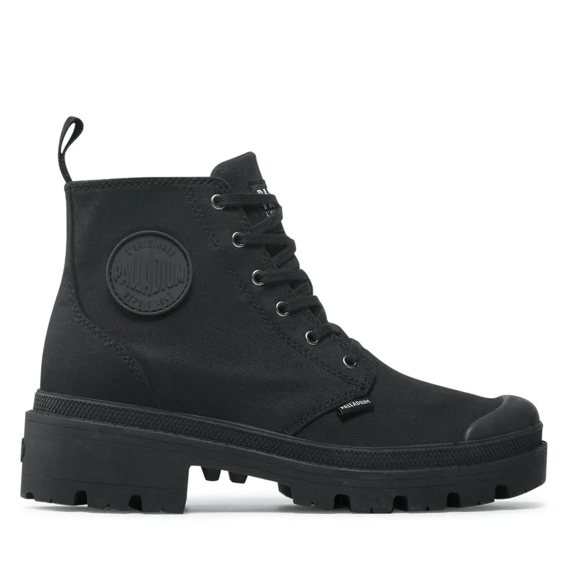 Ορειβατικά παπούτσια Palladium Pallabase Twill 96907-008-M Μαύρο