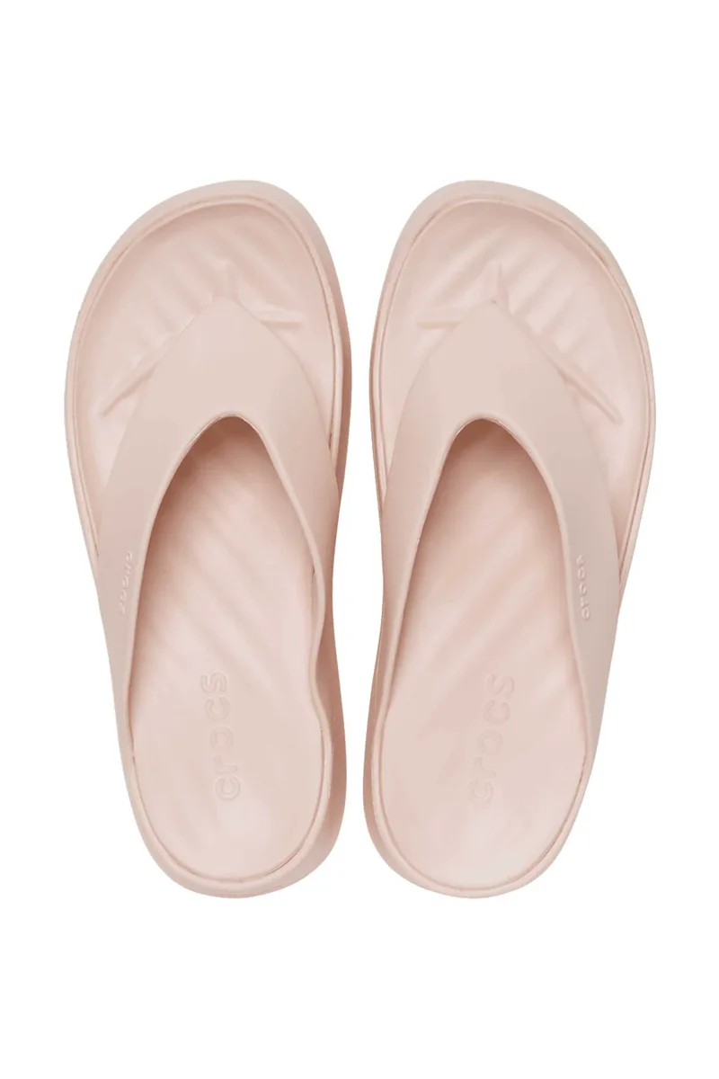 Crocs γυναικείες σαγιονάρες "Getaway Platform Flip" - E79756 Σομόν