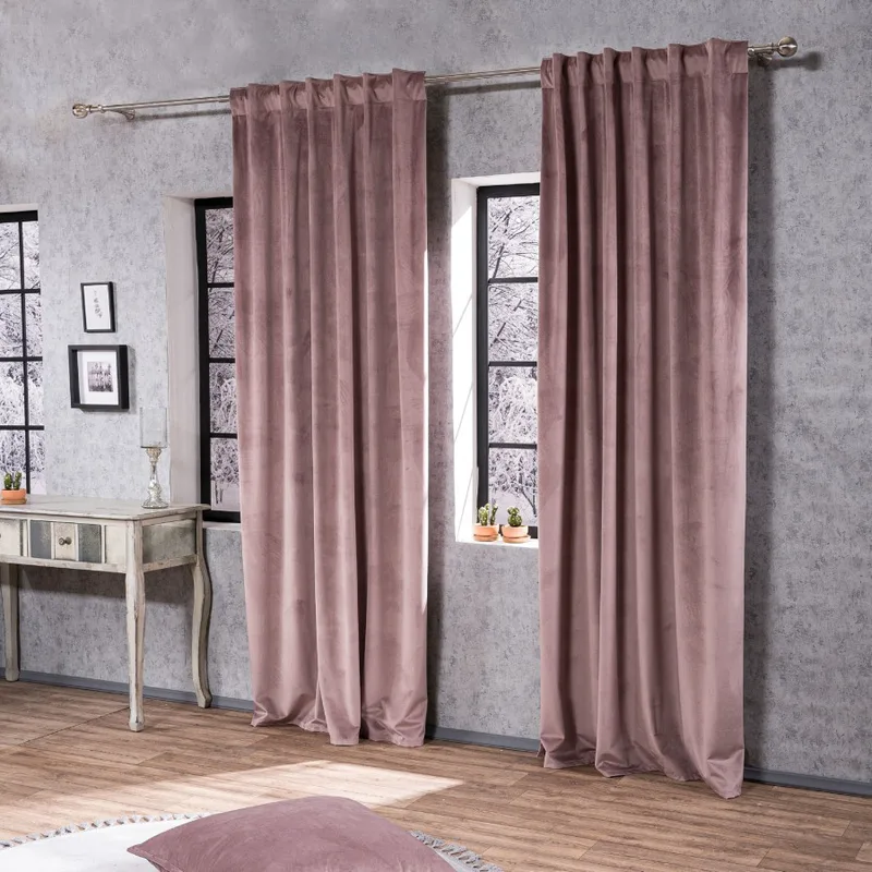 Κουρτίνα Velvet 12 (έτοιμη ραμμένη) Teoran 140x260cm