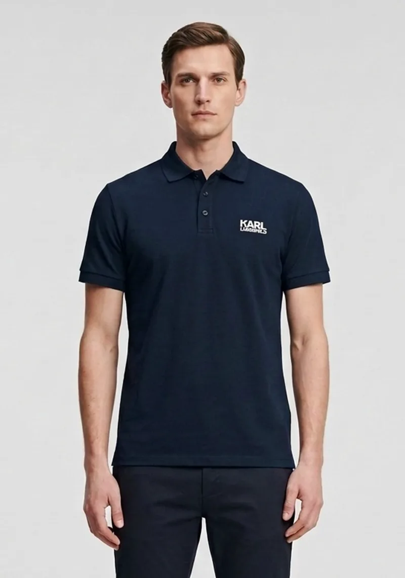 Karl Lagerfeld Polo Μπλούζα Polo - 745780 562235 690 Blue