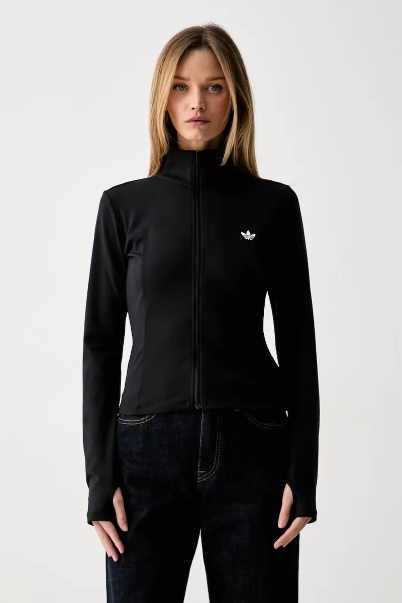 adidas Originals μπλούζα με κουμπιά γυναικεία Essentials