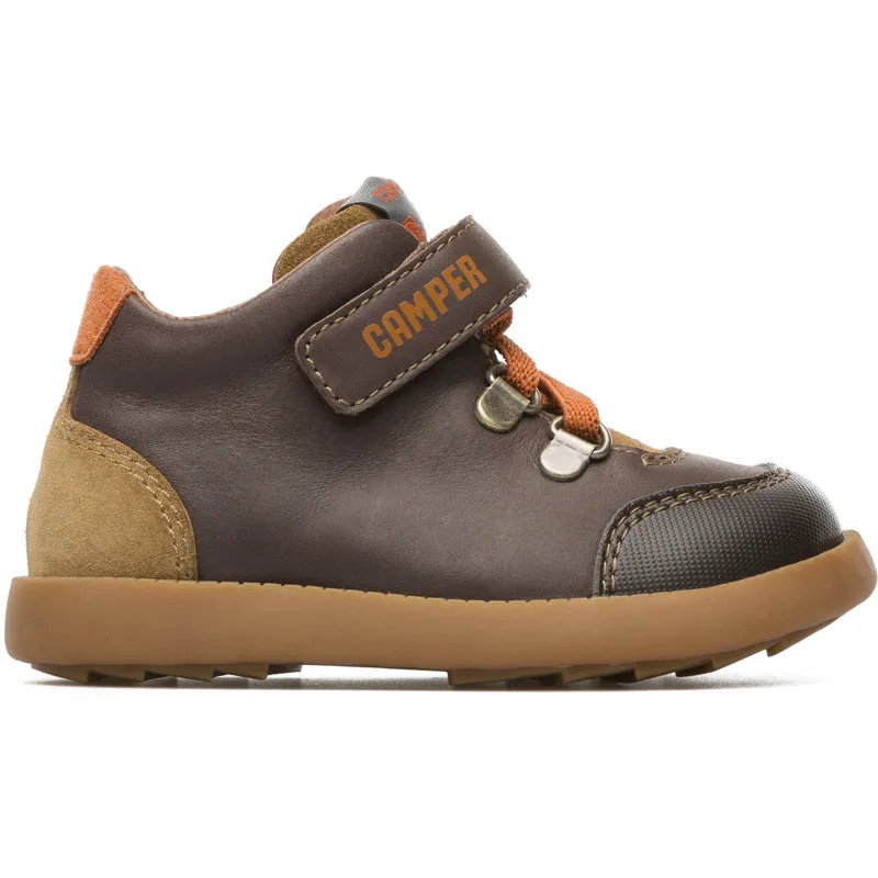 CAMPER Bryn - Μπότες Για - Καφέ, Μέγεθος 23, Smooth leather