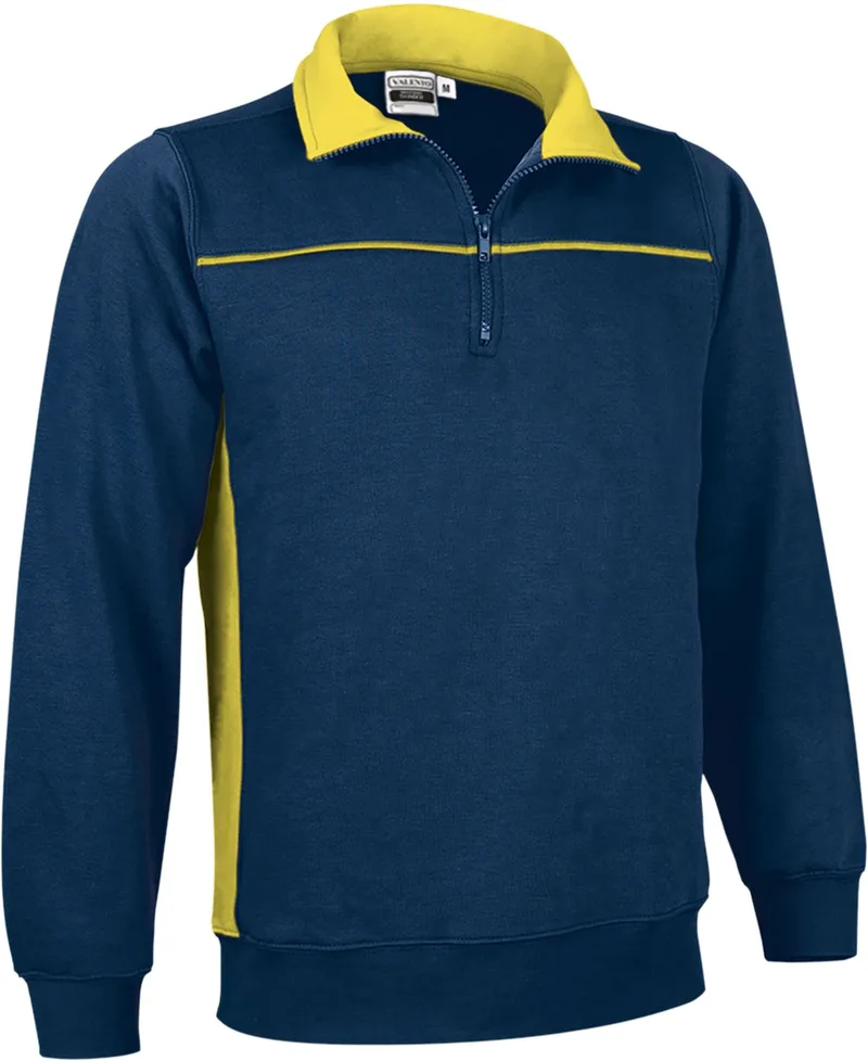 Φούτερ THUNDER Valento SUVATHUMA Orion Navy Blue-Lemon Yellow