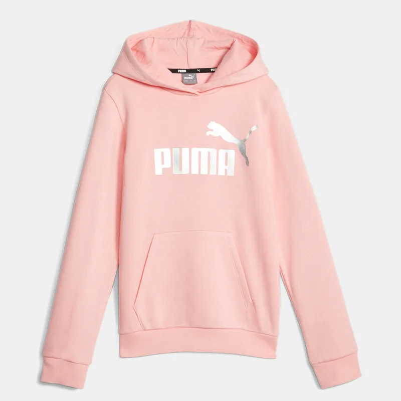 Puma Essential+ Logo Παιδική Μπλούζα με Κουκούλα (9000159124_71716)