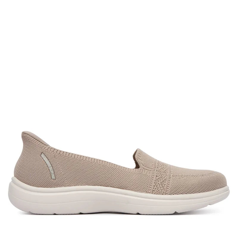 Αθλητικά Skechers Slip-Ins: On-The-Go Flex Radiant - Sloane 138435/TPE Μπεζ