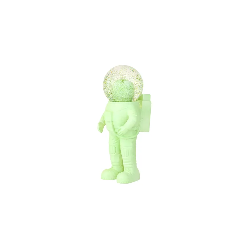 Snowglobe The Astronaut Μικρός - Πράσινος